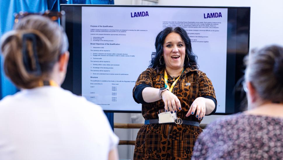 A LAMDA Exams teacher course