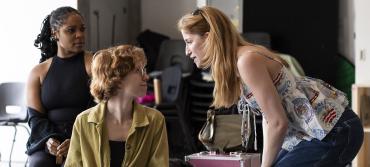 Students in rehearsals for Love's Labour's Lost